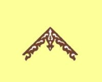 (image for) Apex Trim 2-1/4"H x 3-3/4"W for Dollhouse Scale Models