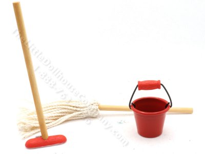(image for) Miniature Red Cleaning Set