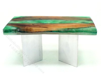 (image for) Miniature Modern Resin and Wood Table for Dollhouses