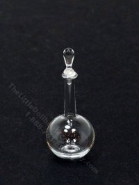 (image for) Miniature Tall Glass Decanter for Dollhouses