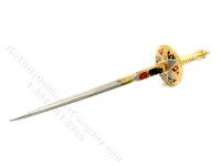 (image for) Miniature Fencing Rapier Sword for Dollhouses