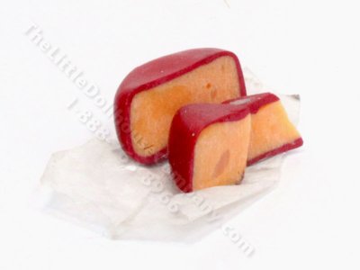 (image for) Miniature Hoop Cheese Wedges on Paper by Charlotte Willmott