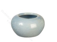 (image for) Miniature Grey Blue Vase for Dollhouses