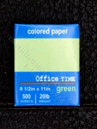 (image for) Dollhouse Scale Model Coloured Printer Paper