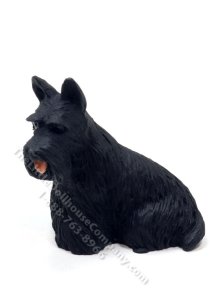 (image for) Miniature Scottish Terrier Dog for Dollhouses