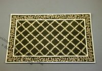 (image for) Dollhouse Miniature Leaves Carpet