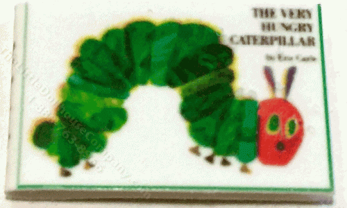 (image for) Miniature 'The Very Hungry Caterpillar' By Eric Carle