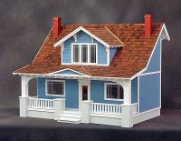 (image for) Classic Bungalow Dollhouse Kit
