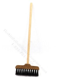 (image for) Miniature Broom with Black Bristles