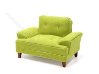 (image for) Miniature Mid Century Armchair for Dollhouses - Green