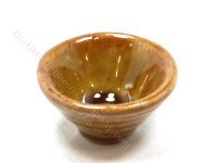 (image for) Miniature Glazed Stoneware Bowl for Dollhouses