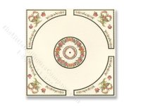 (image for) Dollhouse Scale Model Ceiling Masaic Panel