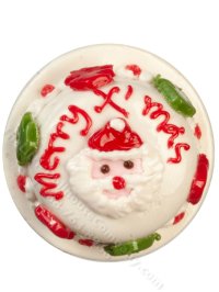 (image for) Miniature Merry Christmas Cake for Dollhouses