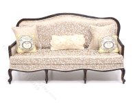 (image for) Dollhouse Miniature Sofa by Judith Blondell