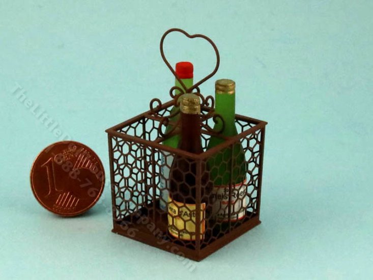 (image for) Miniature Bottle Basket by Pierluigi