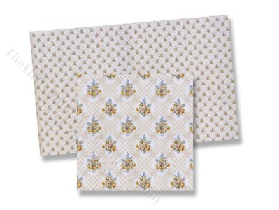 (image for) Dollhouse 1/2 Scale Model Floral Wallpaper