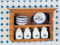 (image for) Miniature Open Wall Shelf Kit