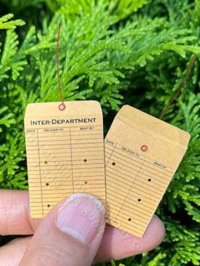 (image for) Minaiture Interoffice Envelopes for Dollhouses