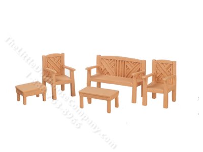 (image for) 1:24 Scale Garden Set for Dollhouses