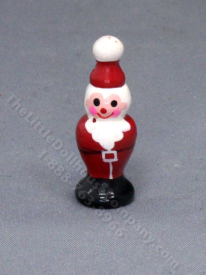 (image for) Miniature Stylized Santa Statue for Dollhouses