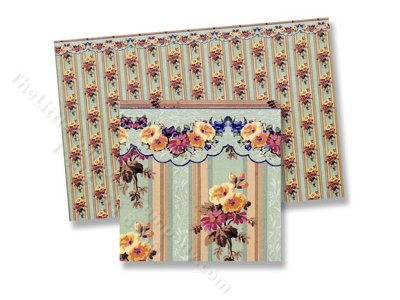 (image for) Dollhouse 1/2 Scale Model Wallpaper