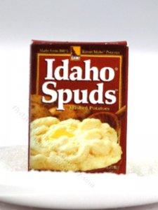 (image for) Miniature Box of Instant Mashed Potatoes