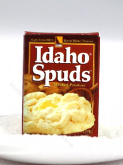 (image for) Miniature Box of Instant Mashed Potatoes