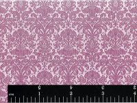 (image for) Annabelle Reverse Damask Pattern Wallpaper for Dollhouses