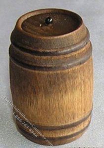 (image for) Miniature Barrel-Aged with Pull Top for Dollhouses