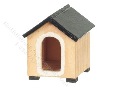 (image for) Dollhouse Miniature Doghouse