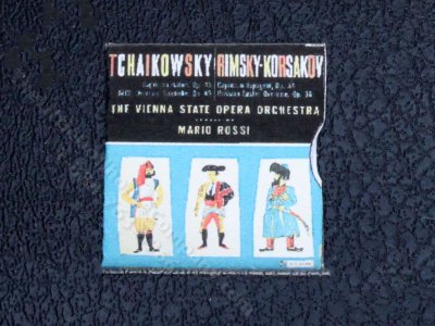 (image for) Miniature Tchaikowsky Vinyl Record Sleeve for Dollhouses