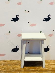 (image for) Dollhouse Scale Model Wallpaper - Swans and Ducks - 3pc Set