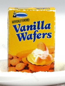 (image for) Dollhouse Miniature Box of Vanilla Wafers