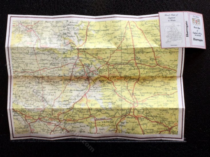 (image for) Miniature Map of Harrowgate for Dollhouses