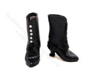 (image for) Miniature Leather Ladies Boots by Judith Blondell for Dollhouses