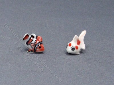(image for) Miniature Ceramic Fish for Dollhouses (1pc)