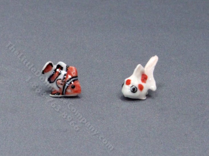 (image for) Miniature Ceramic Fish for Dollhouses (1pc)