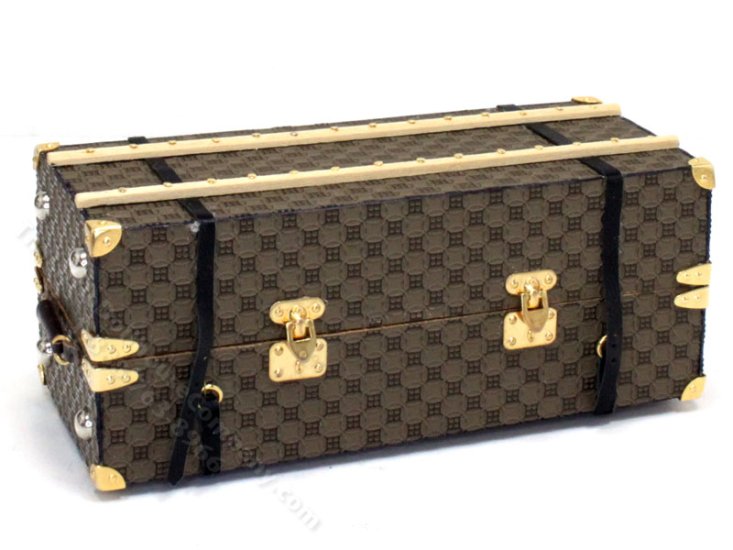 (image for) Miniature Steamer Trunk for Dollhouse