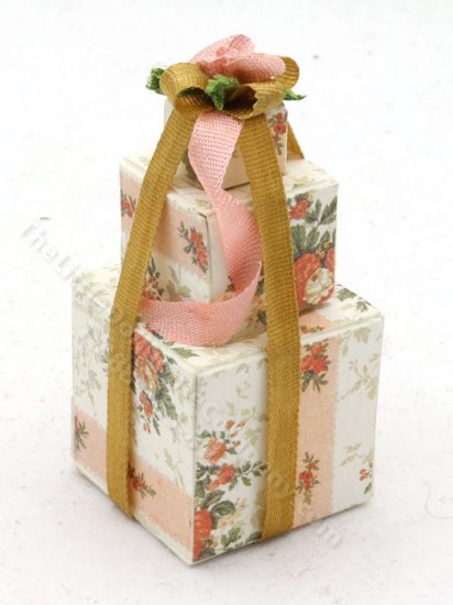 (image for) Miniature Stacked Wedding Gift by Cheryl Warder