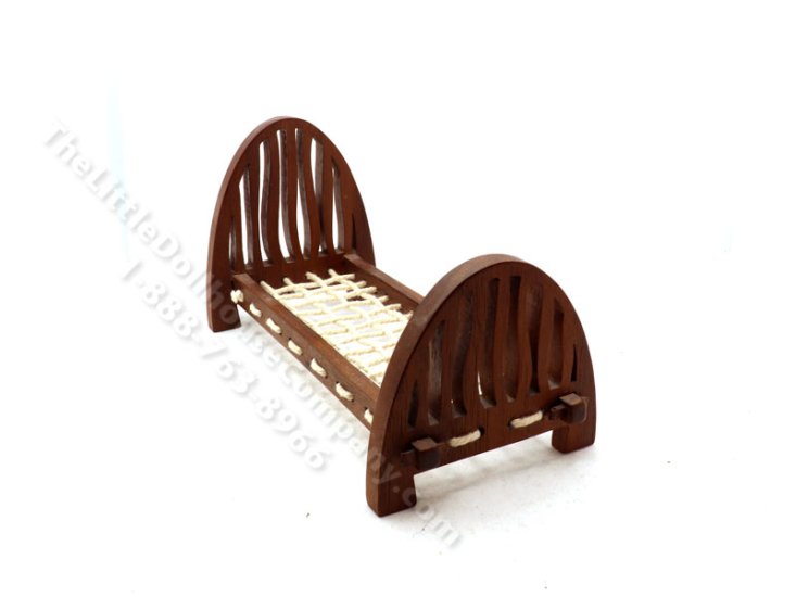 Miniature Medieval Rope Bed Frame for Dollhouses [MRR 0059] | The ...