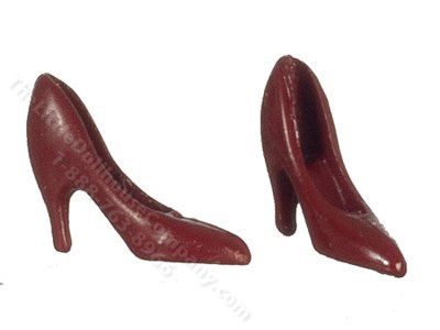 (image for) Miniature Brown High Heeled Shoes