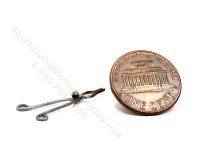 (image for) Miniature Doctor's Forceps for Dollhouses by Jane Woodham of Truly Scrumptious