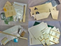 (image for) 1:48 Scale Farm Dollhouse Kit Complete with Landscaping