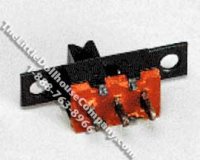 (image for) Dollhouse Scale Model SPDT Slide Switch