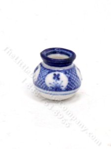 (image for) Vintage Handmade Miniature Clay Bud Vase by J Clark