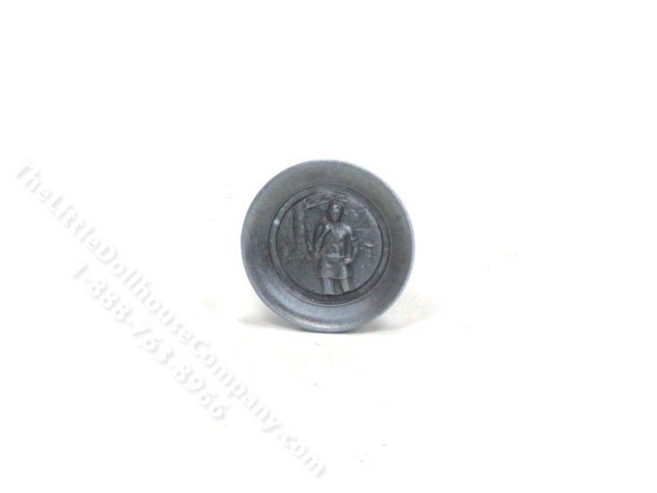 (image for) Limited Edition "The Village Smithy" Miniature Pewter Plate