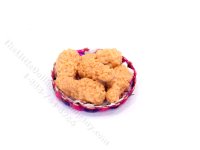 (image for) Miniature Bakset of Fried Chicken for Dollhouses