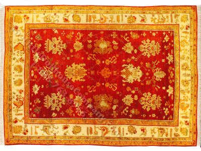 (image for) Dollhouse Scale Model Oushak Theme Rug