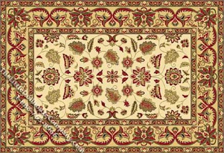(image for) Miniature Large Sized Traditional Rug for Dollhouses