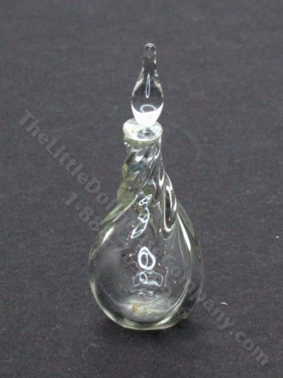 (image for) Miniature Twisted Glass Decanter by Gerd Felka